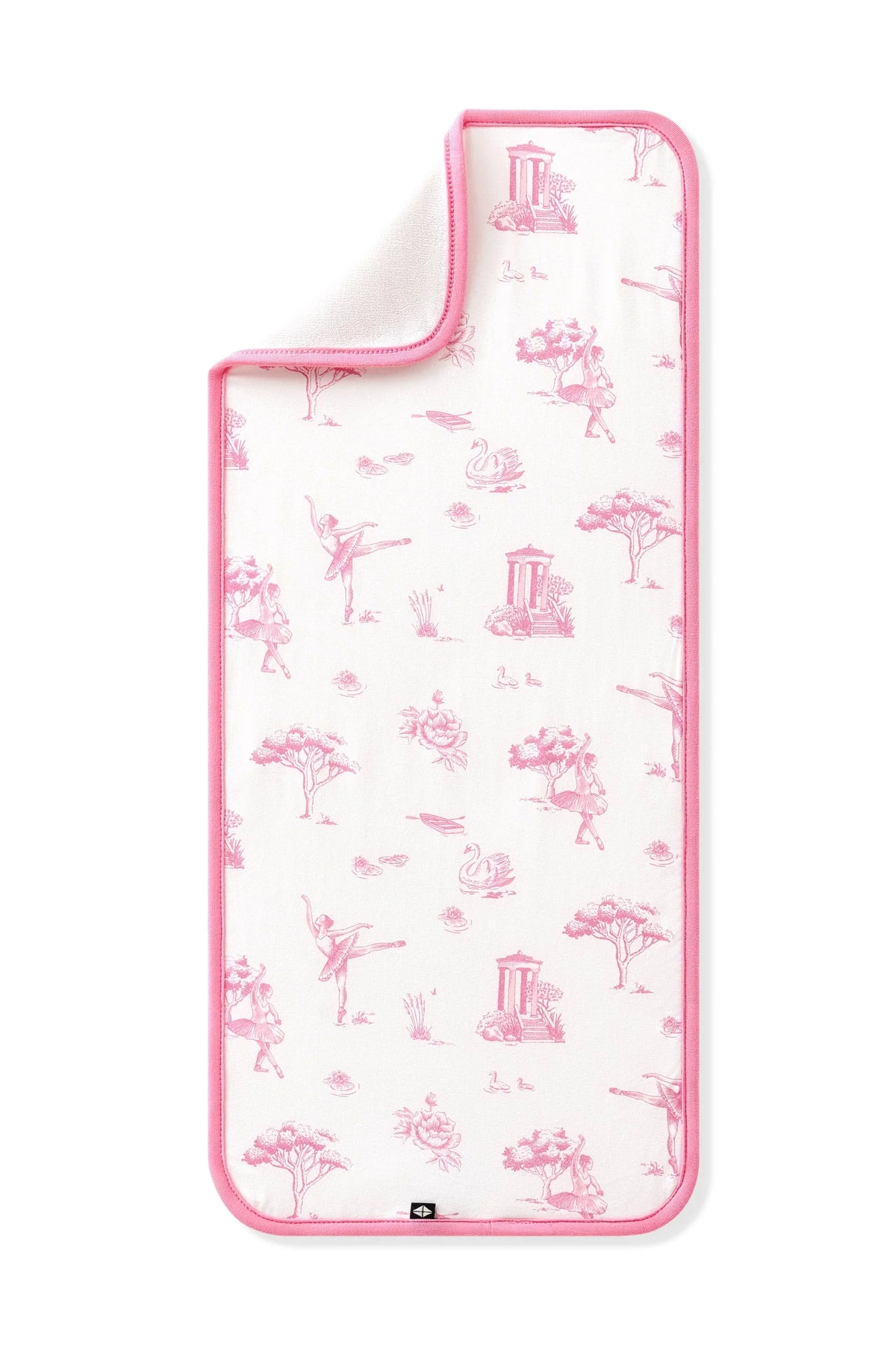 Burp Cloth in Toile Ballet