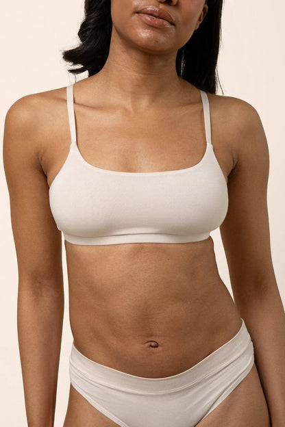 Women's Scoop Neck Bralette in Blonde
