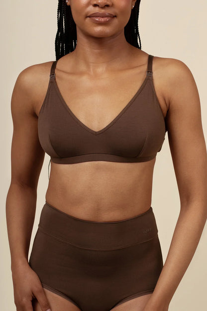 Women's Nursing Bra in Toffee