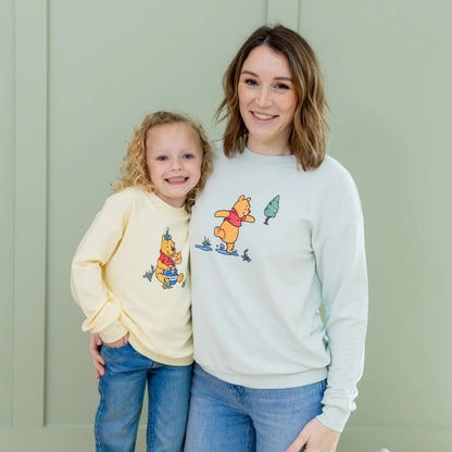 Sweatshirt in Winnie the Pooh on Chamomile