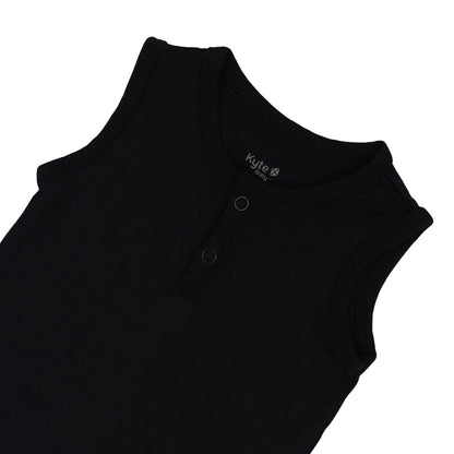 Sleeveless Bodysuit in Midnight