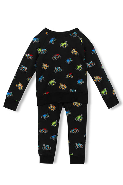 Long Sleeve Jogger Set in Monster Truck