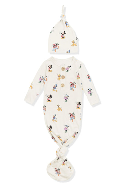 Knotted Gown with Hat Set in Mickey Mouse and Friends