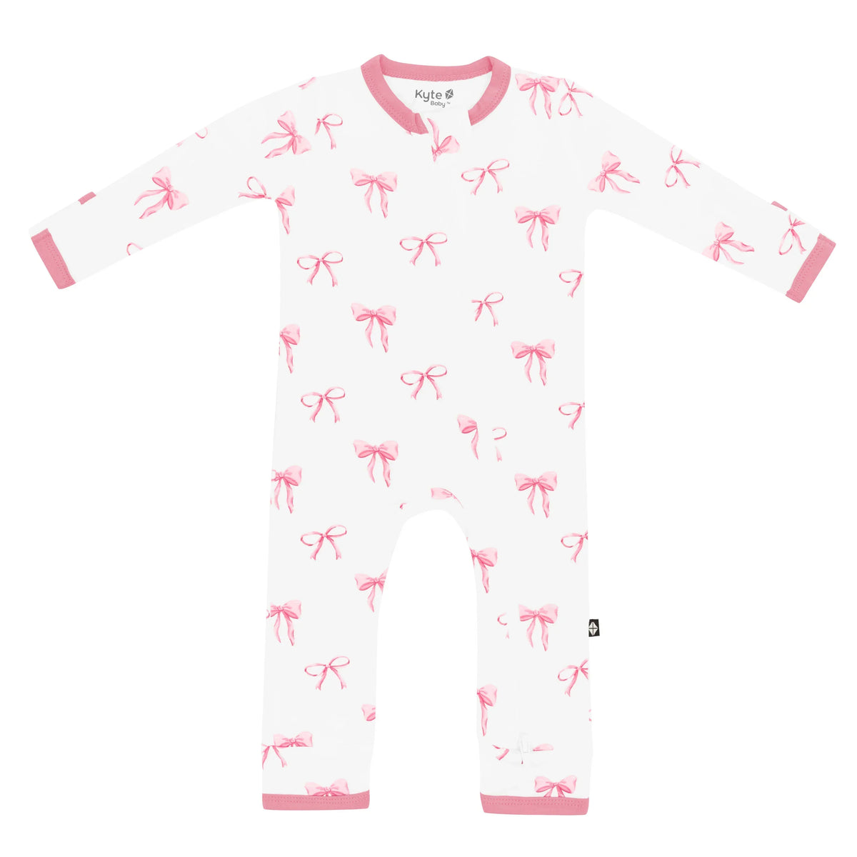 Zippered Romper in Bow