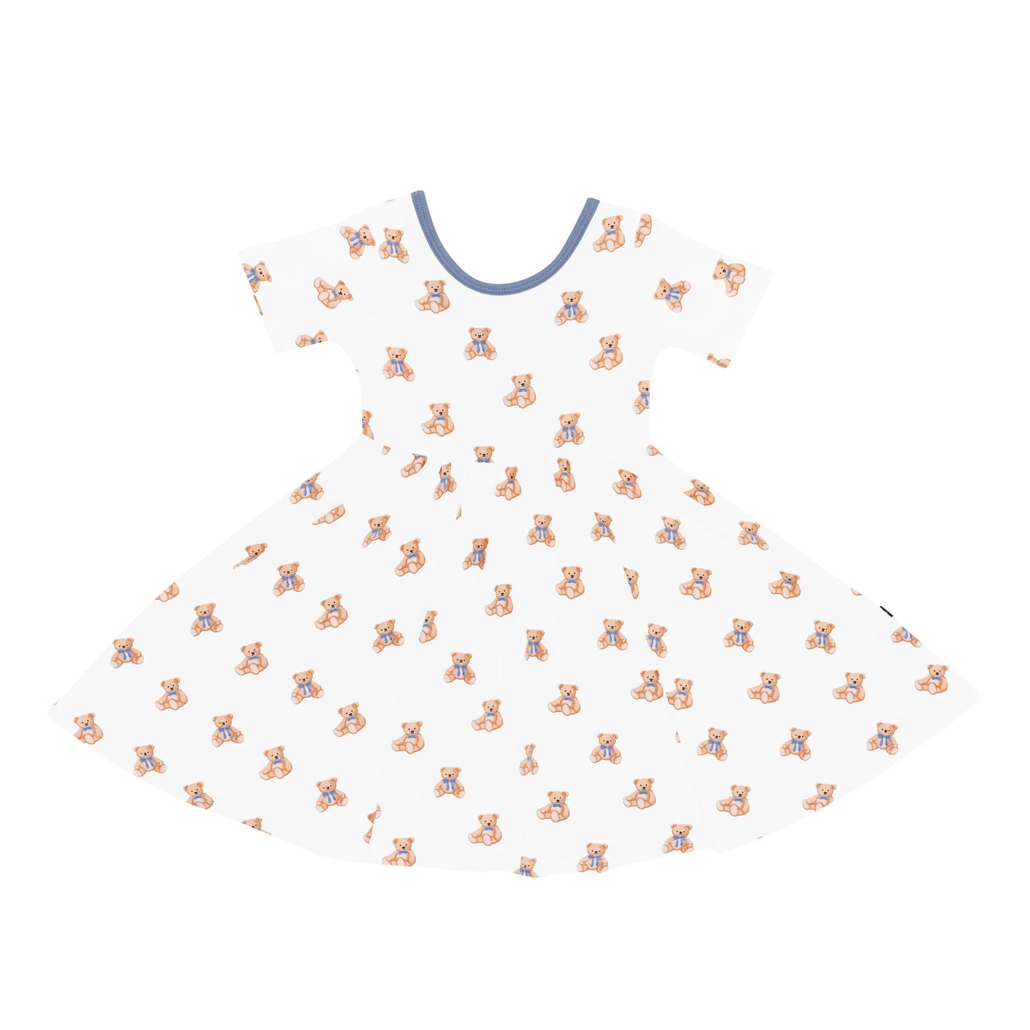 Twirl Dress in Teddy Bear