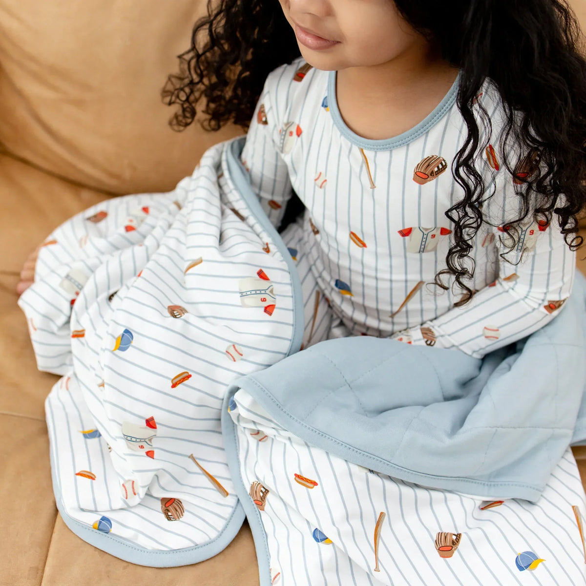 Toddler Blanket in Home Run 1.0