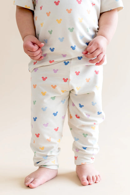 Pant in Pastel Mickey Mouse