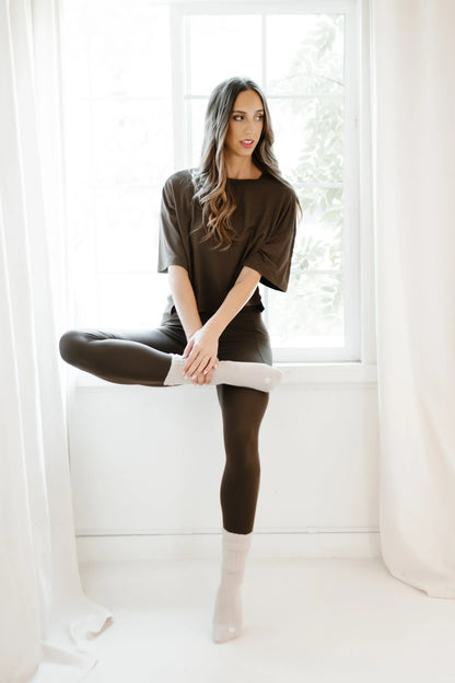 Bamboo Flex Women’s Leggings in Espresso