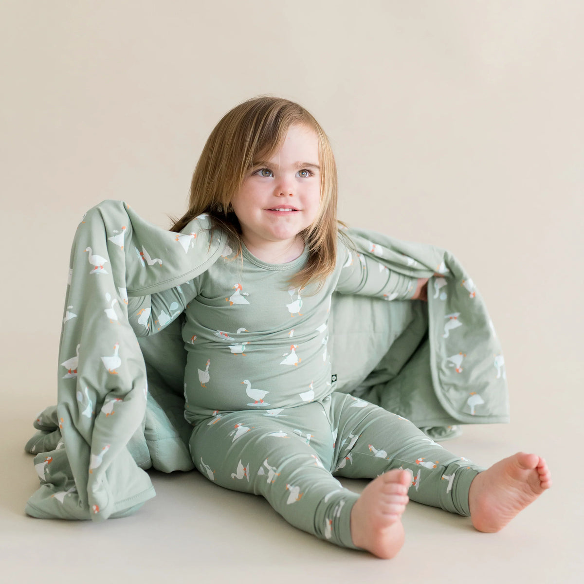 Toddler Blanket in Silly Goose 1.0