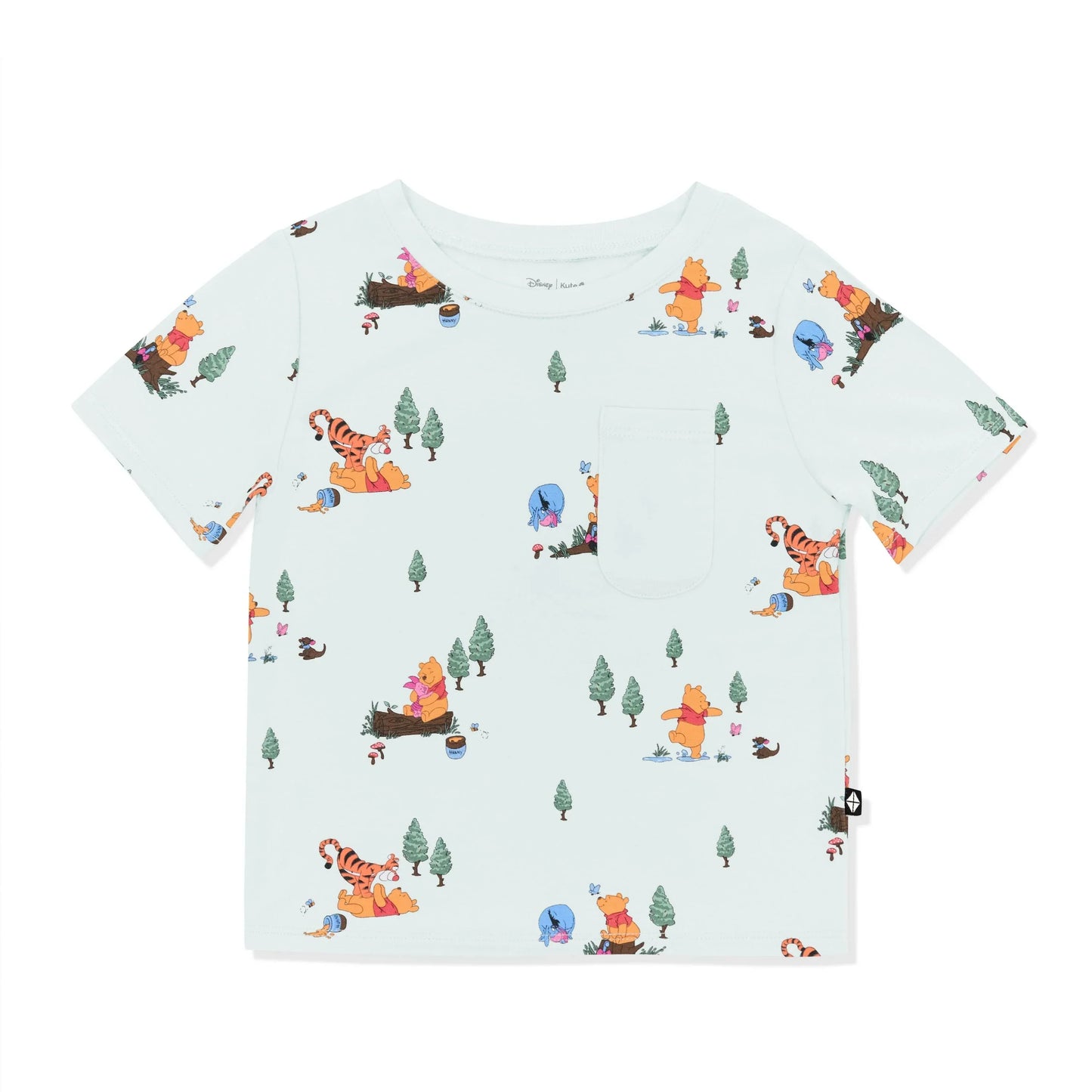 Toddler Crew Neck Tee in Winnie the Pooh Hundred Acre Wood