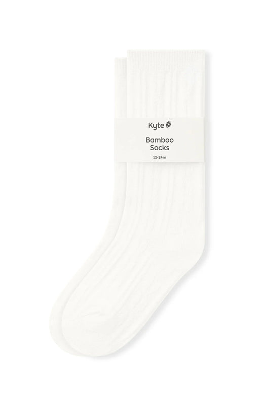 Knee High Socks in Cloud