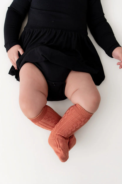 Knee High Socks in Sienna