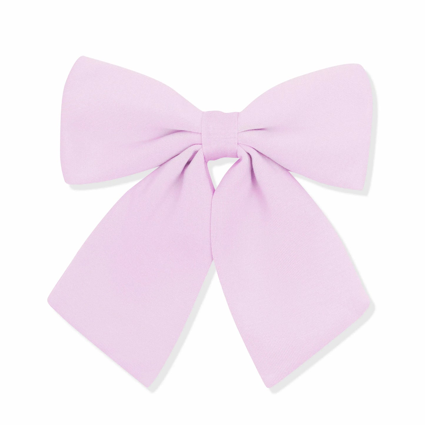 Large Alligator Clip Bow in Thistle