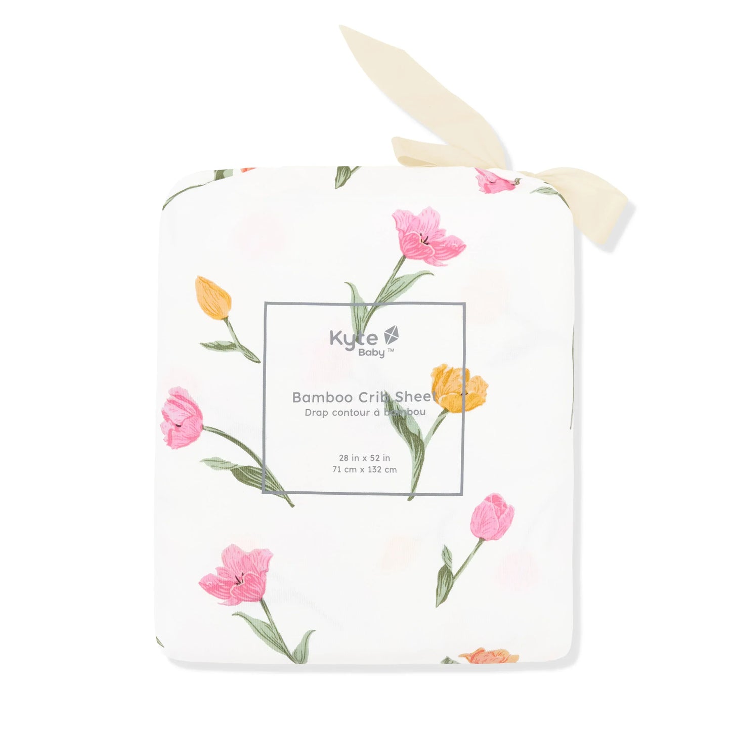 Crib Sheet in Tulip