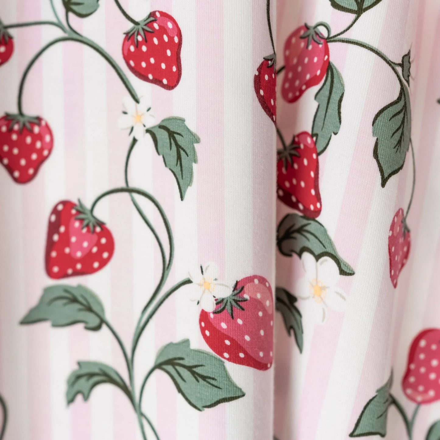 Smocked Dress in Strawberry Fields