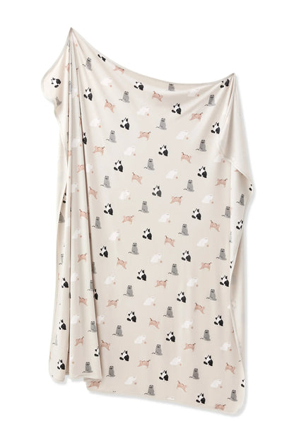 Swaddle Blanket in Fluffy Cat
