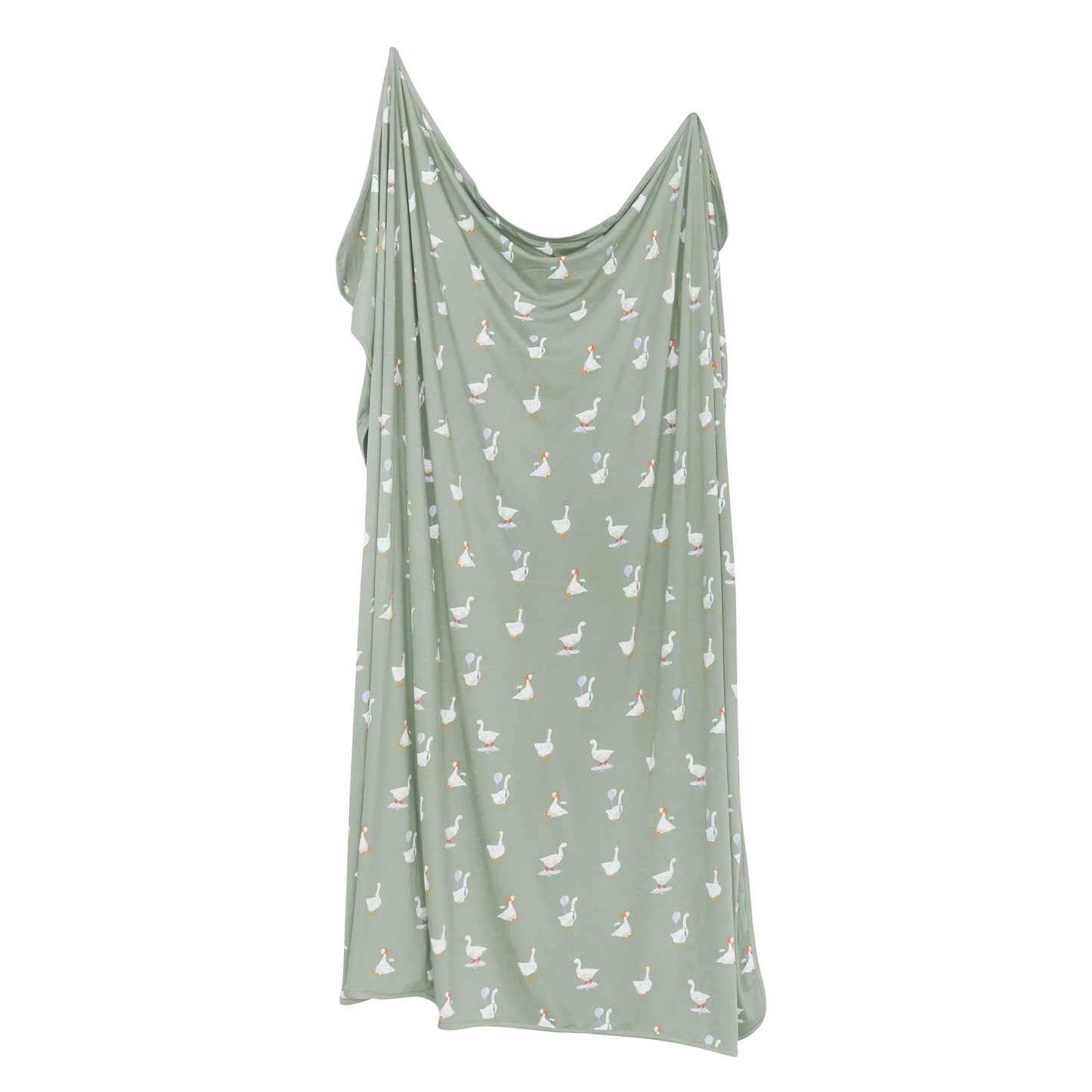 Swaddle Blanket in Silly Goose