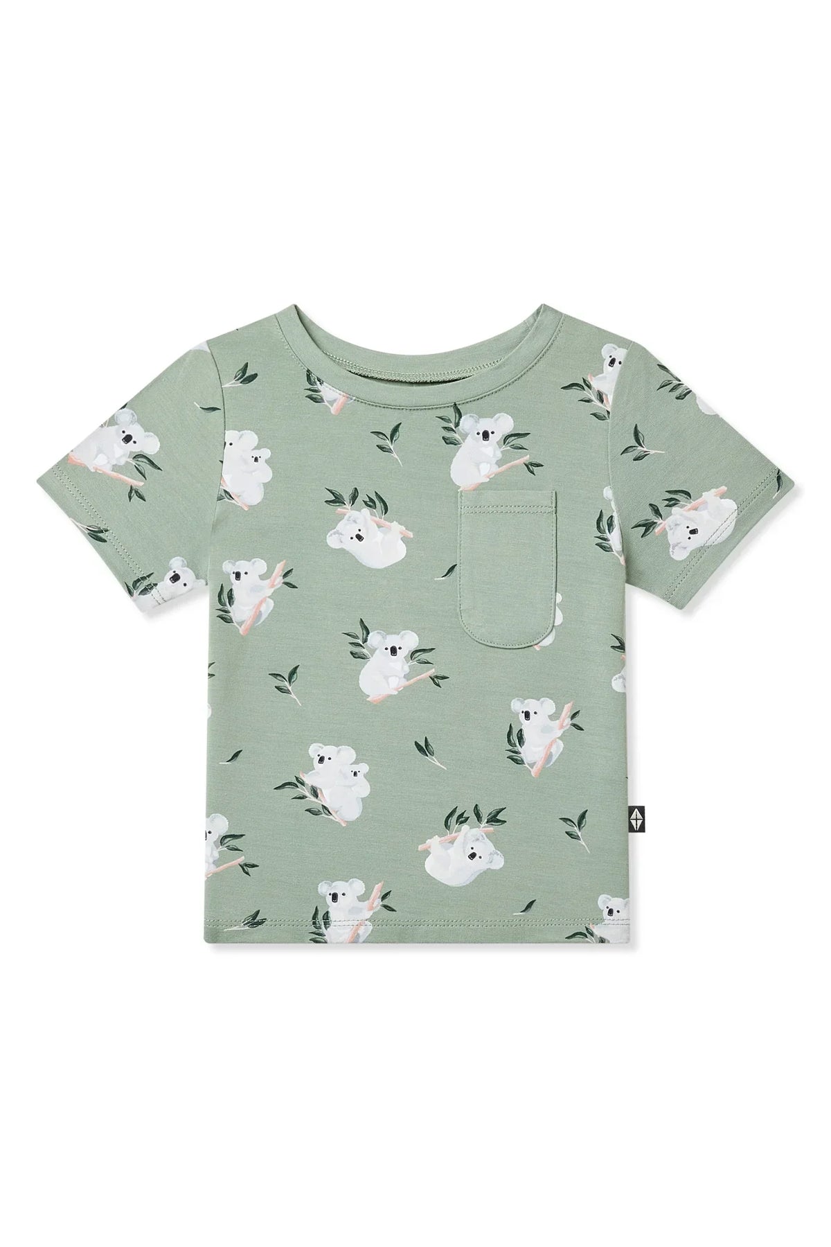Toddler Crew Neck Tee in Koala