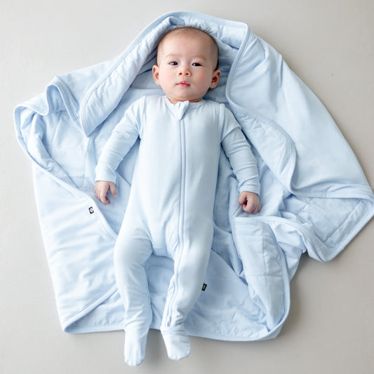 Baby Blanket in Breeze 1.0