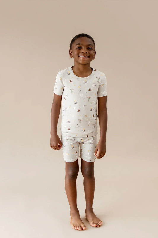 Short Sleeve Pajamas in Starry Icon