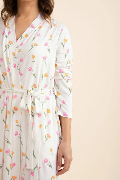 Women's Lounge Robe in Tulip