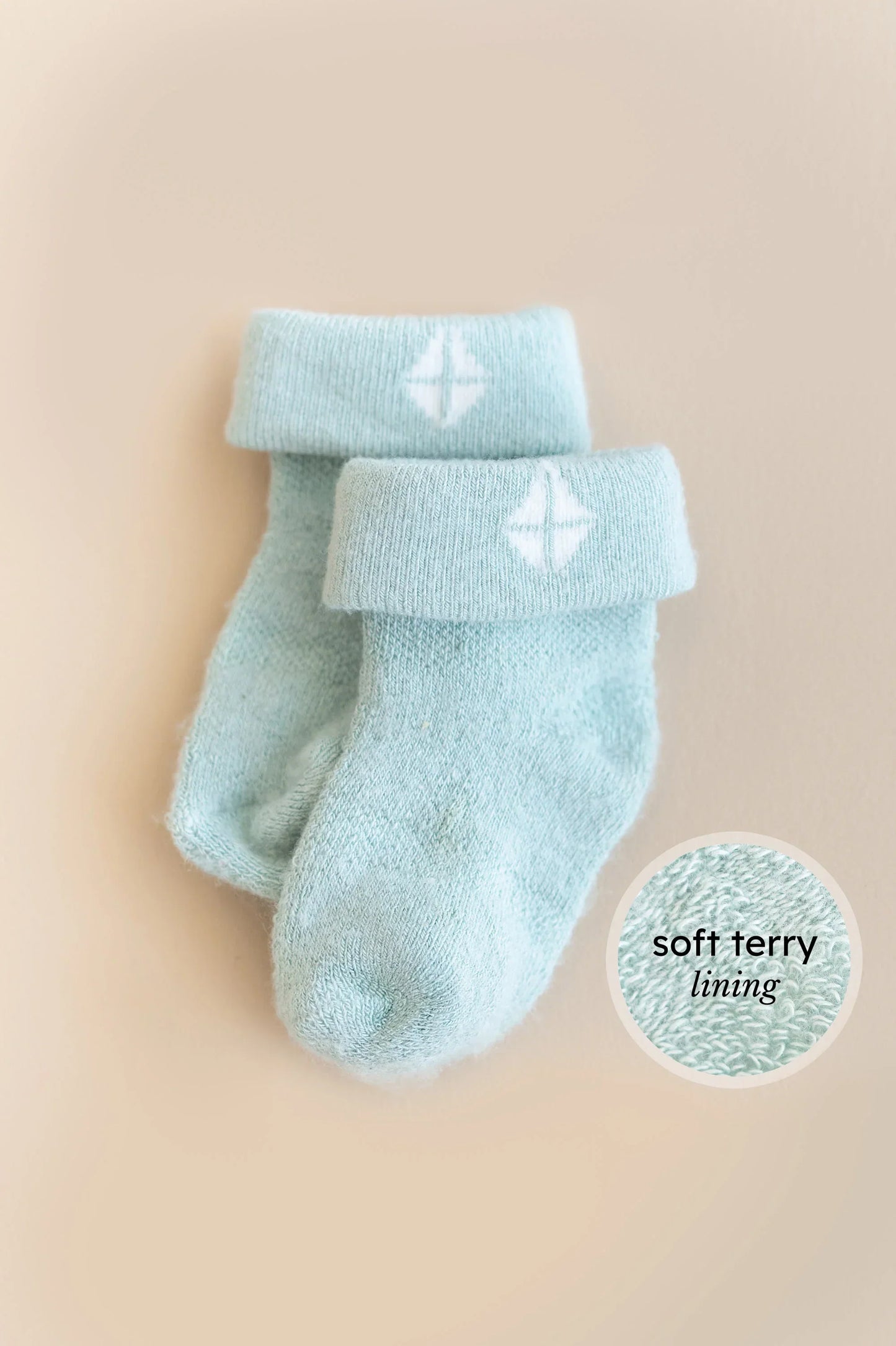 Baby 3-Pack Socks in Neutral