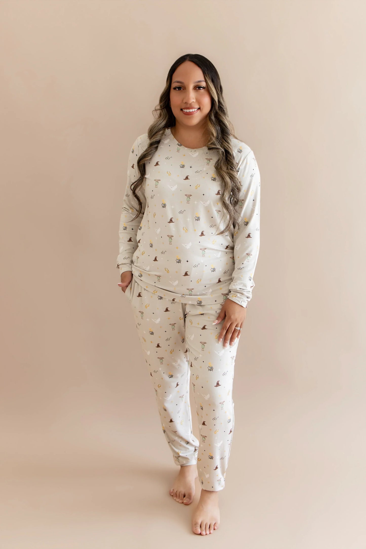 Women's Jogger Pajama Set in Starry Icon