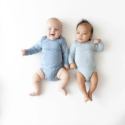 Long Sleeve Bodysuit in Fog