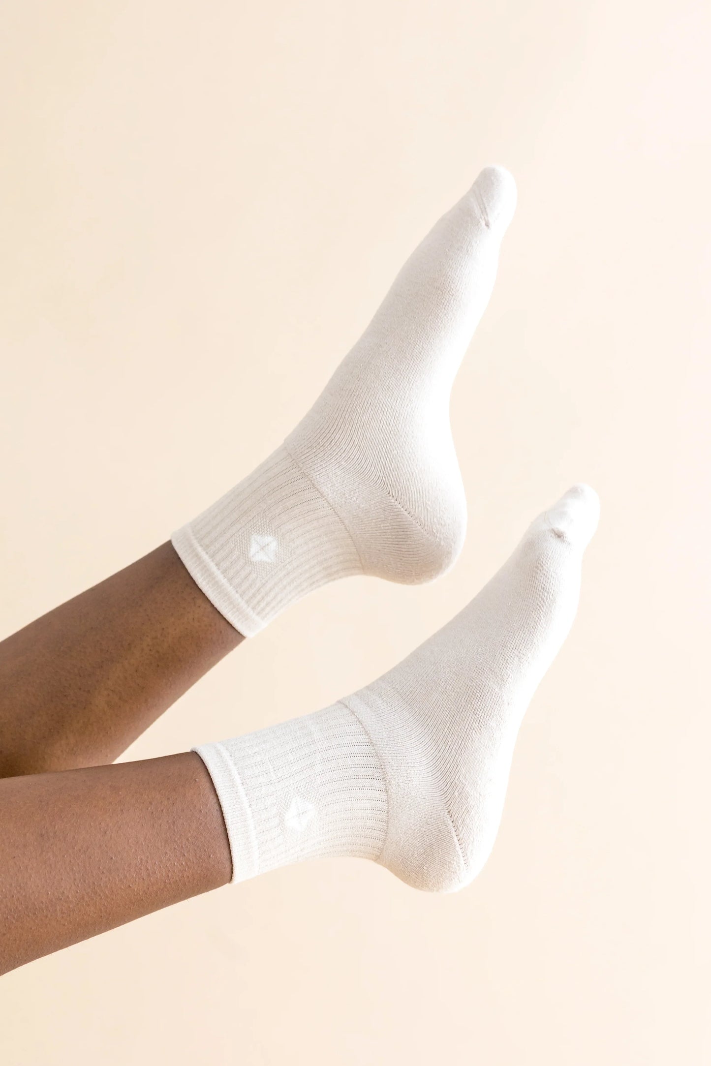 Adult Crew Socks in Oat