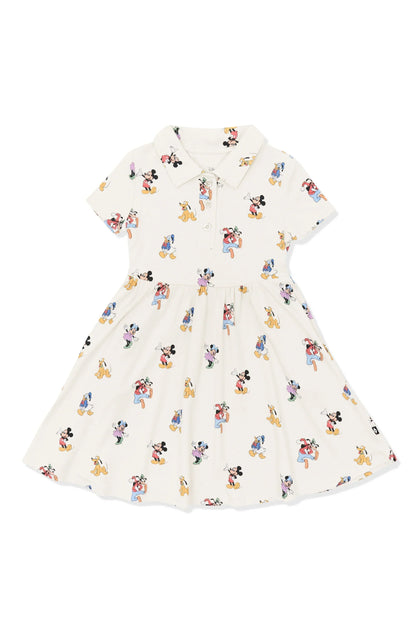 Polo Dress in Mickey Mouse and Friends