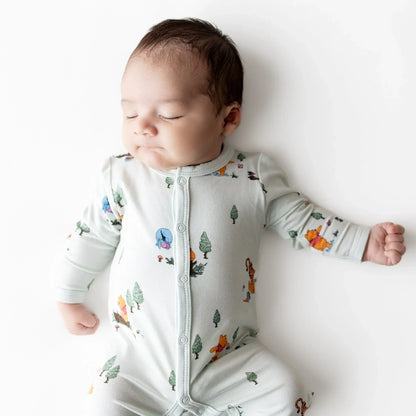 Romper in Winnie the Pooh Hundred Acre Wood