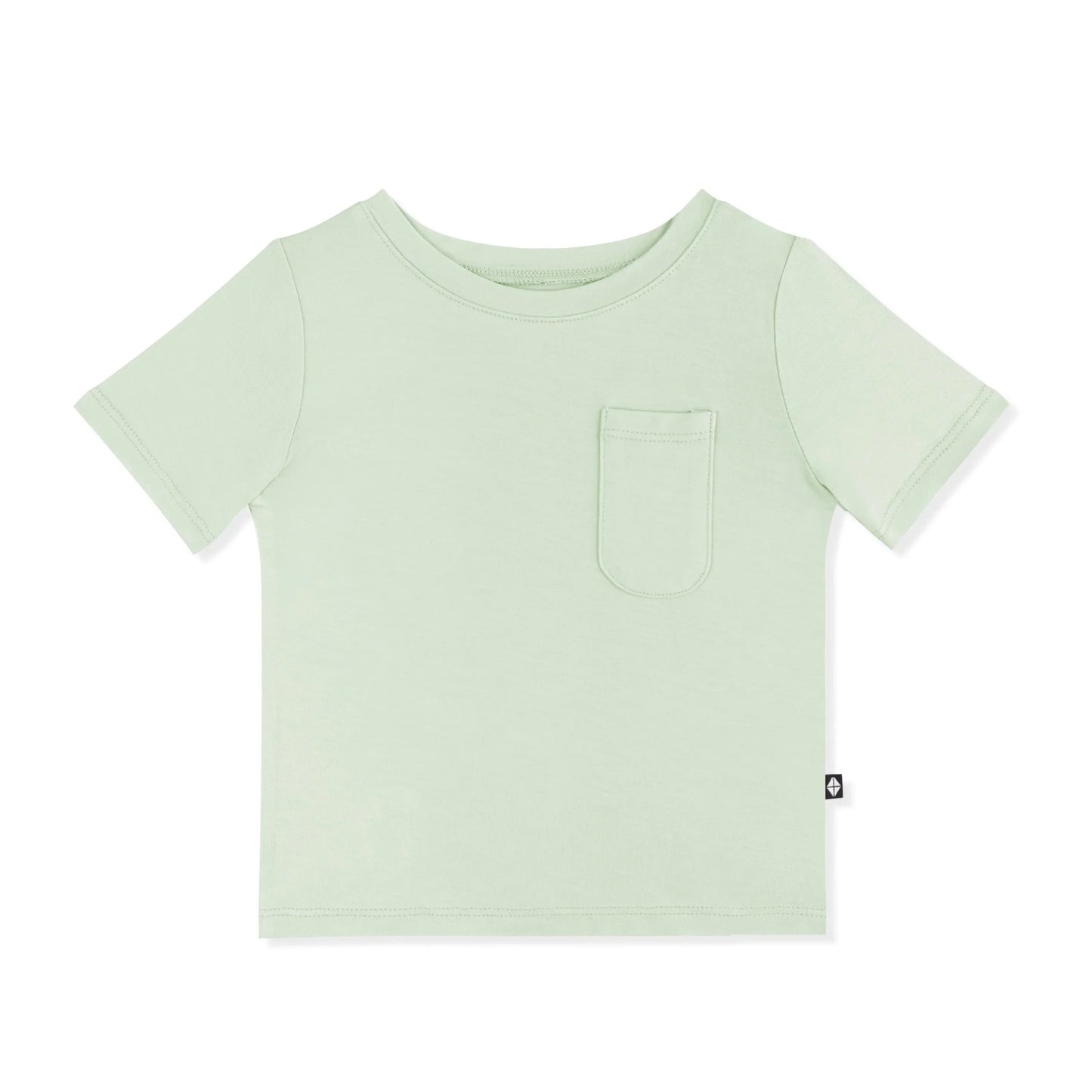 Toddler Crew Neck Tee in Basil