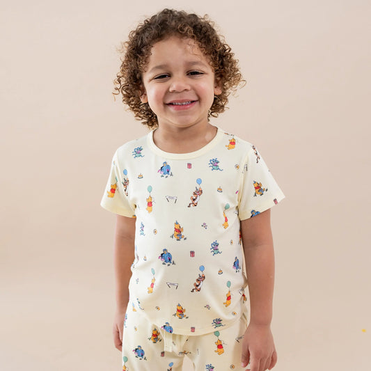 Toddler Basic Tee in Winnie the Pooh Celebration