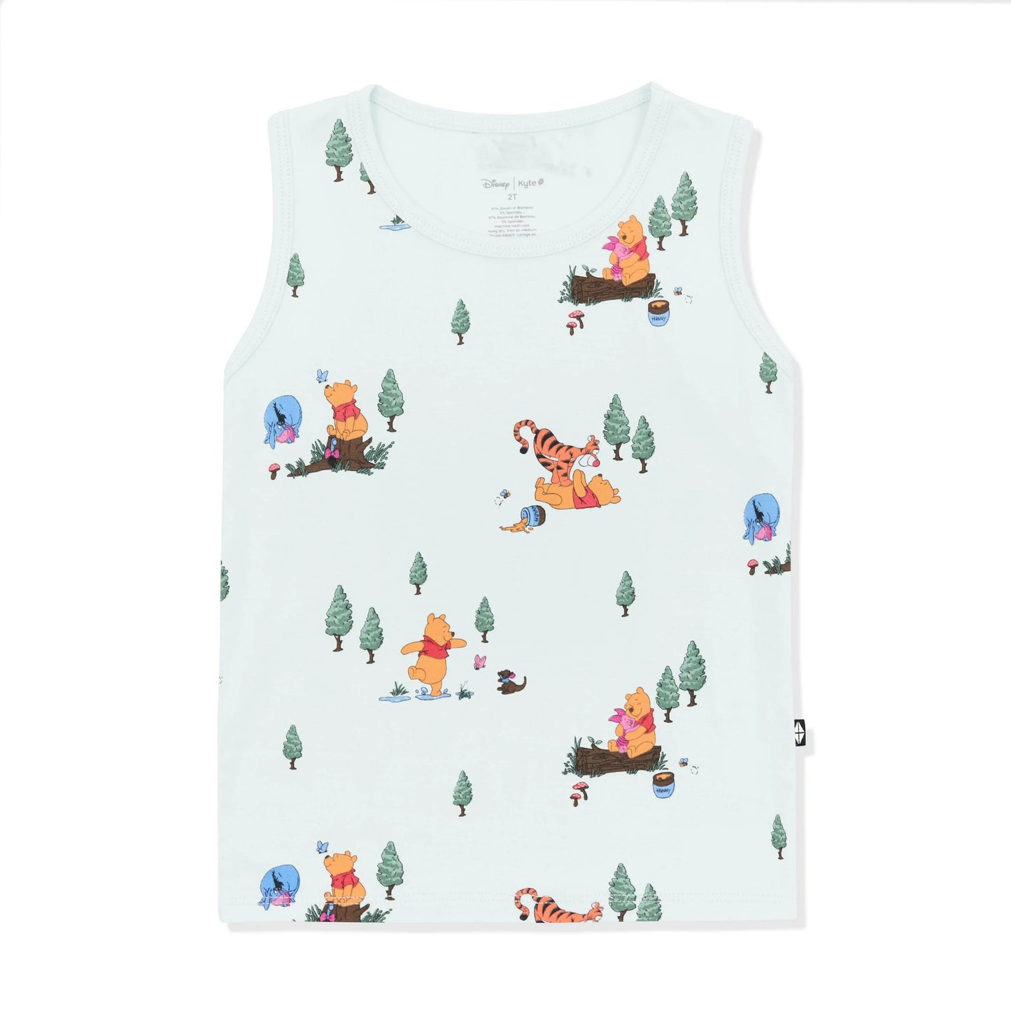 Toddler Tank Top in Winnie the Pooh Hundred Acre Wood