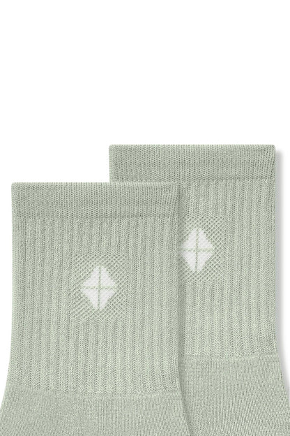 Adult Crew Socks in Thyme
