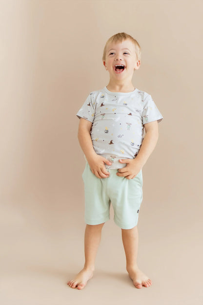 Toddler Basic Tee in Starry Icon