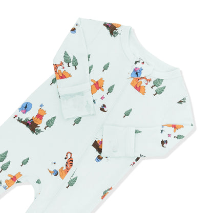 Zippered Romper in Winnie the Pooh Hundred Acre Wood