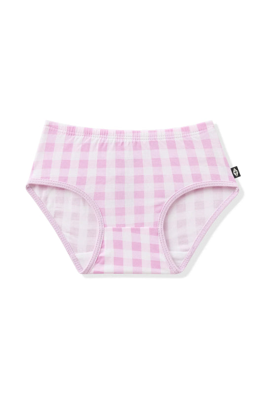 Undies in Gingham Thistle