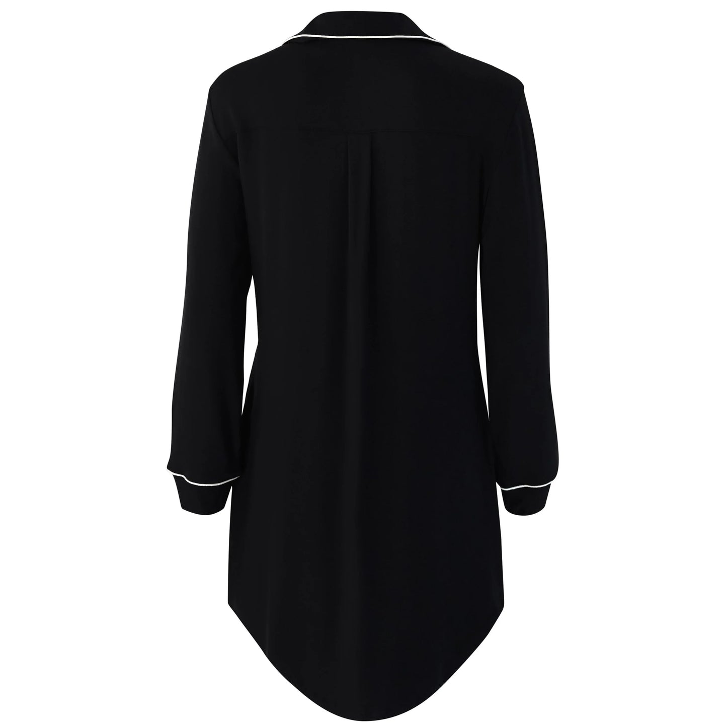 Long Sleeve Women’s Nightshirt in Midnight