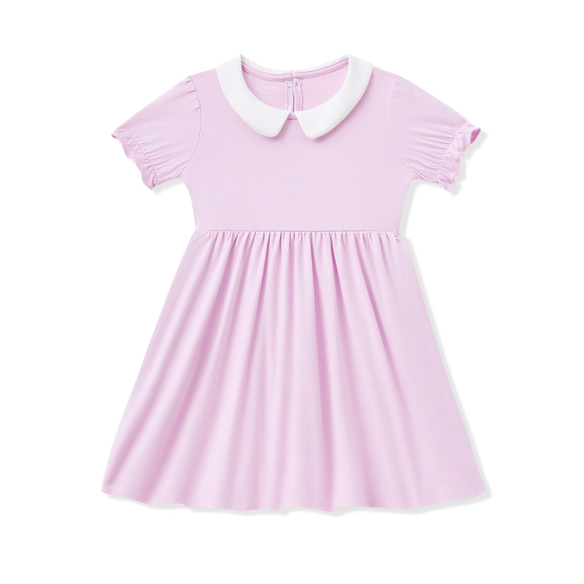 Peter Pan Collar Dress in Thistle