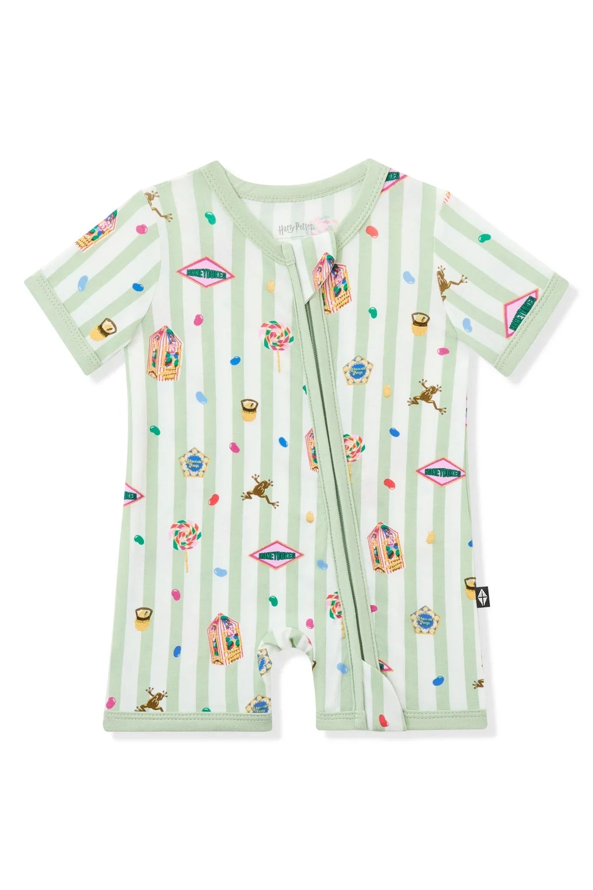 Zipper Shortall Romper in Honeydukes