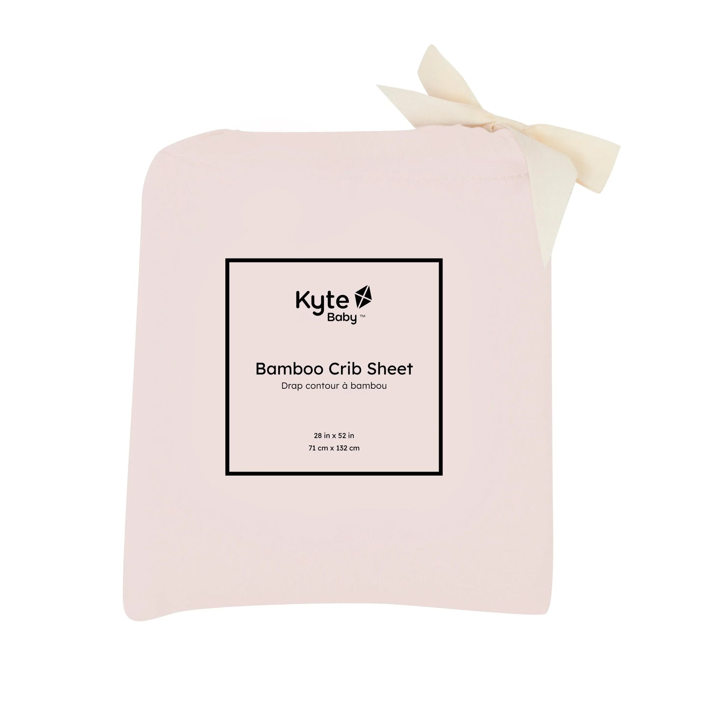 Crib Sheet in Blush