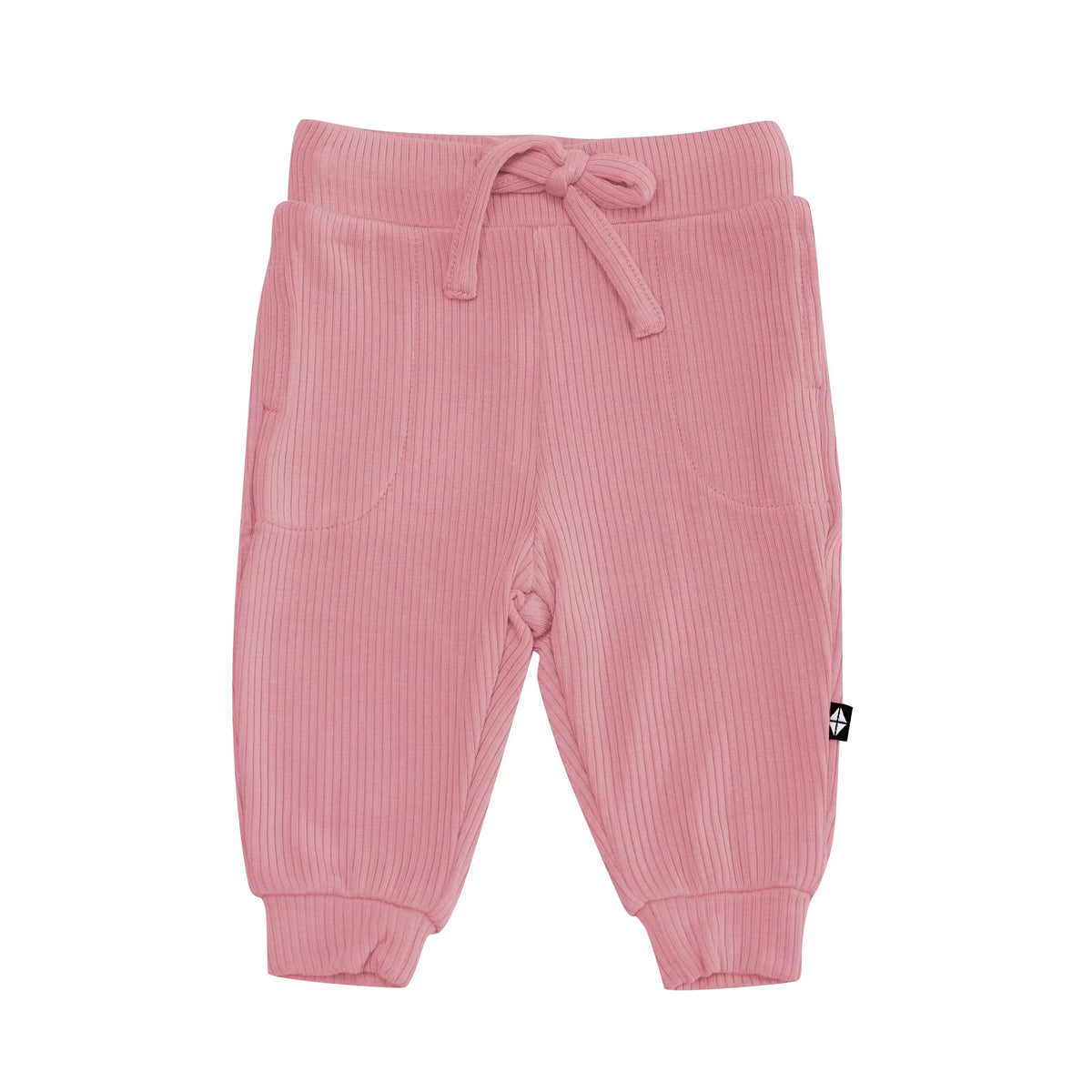Ribbed Jogger Pant in Apple Blossom