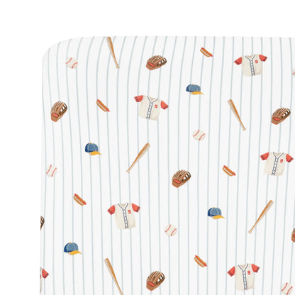 Mini Crib Sheet in Home Run