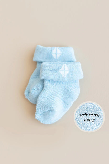 Baby 3-Pack Socks in Cool