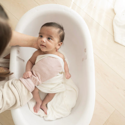 Terry Bath Mitt in Blush