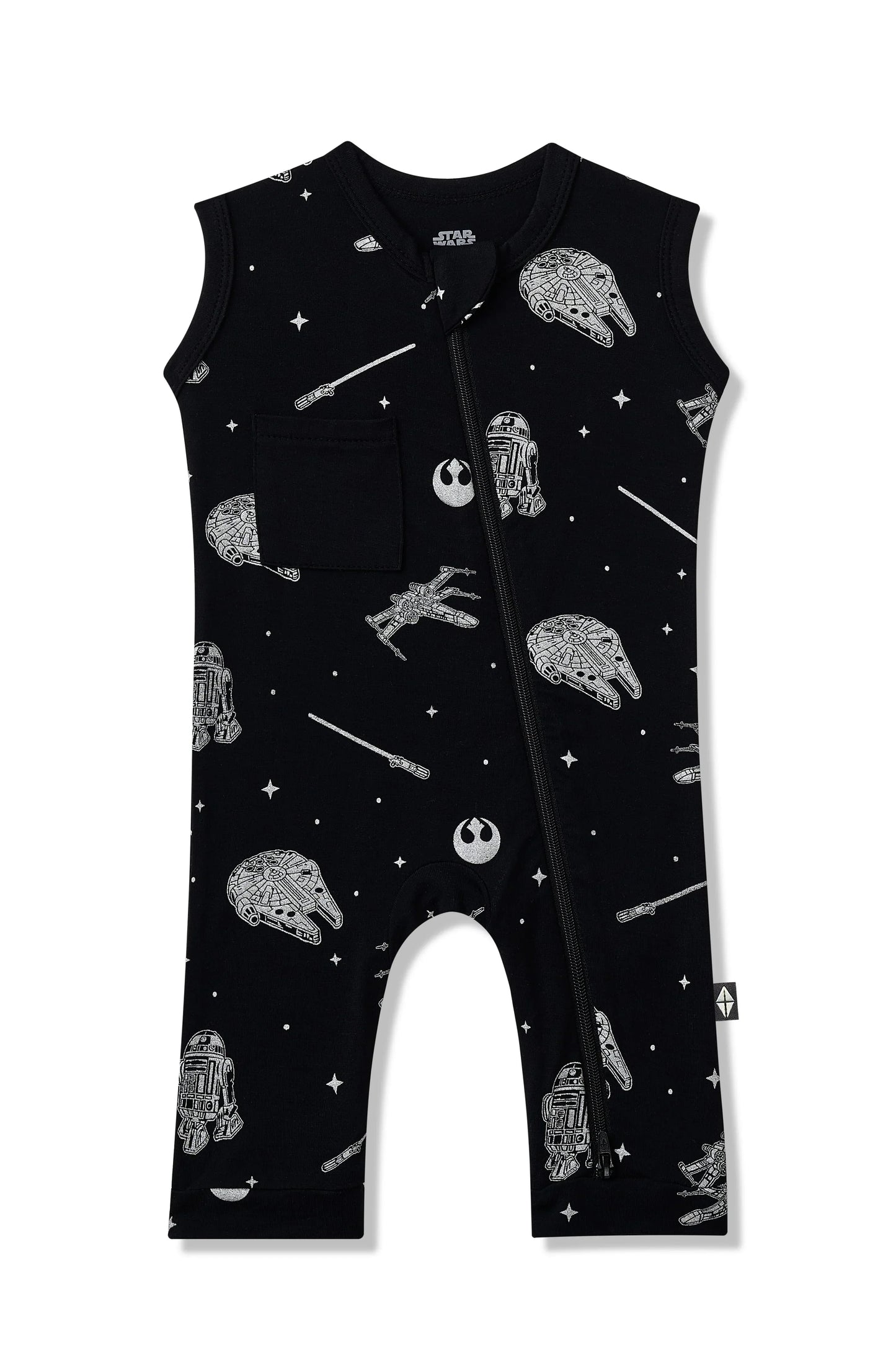 Zippered Sleeveless Romper in STAR WARS™