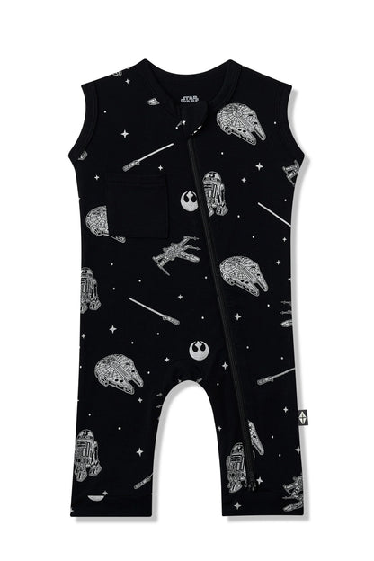 Zippered Sleeveless Romper in STAR WARS™