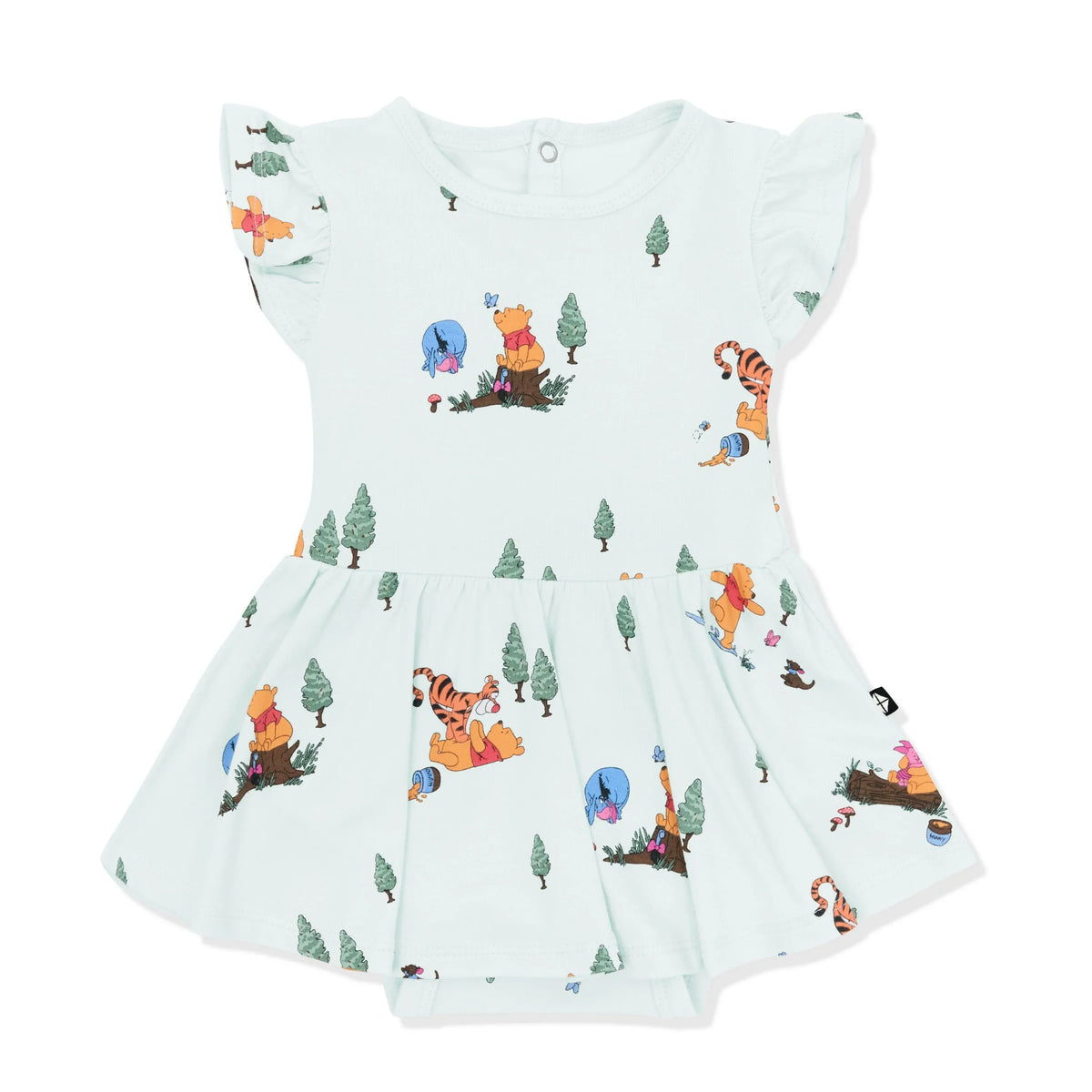 Twirl Bodysuit Dress in Winnie the Pooh Hundred Acre Wood