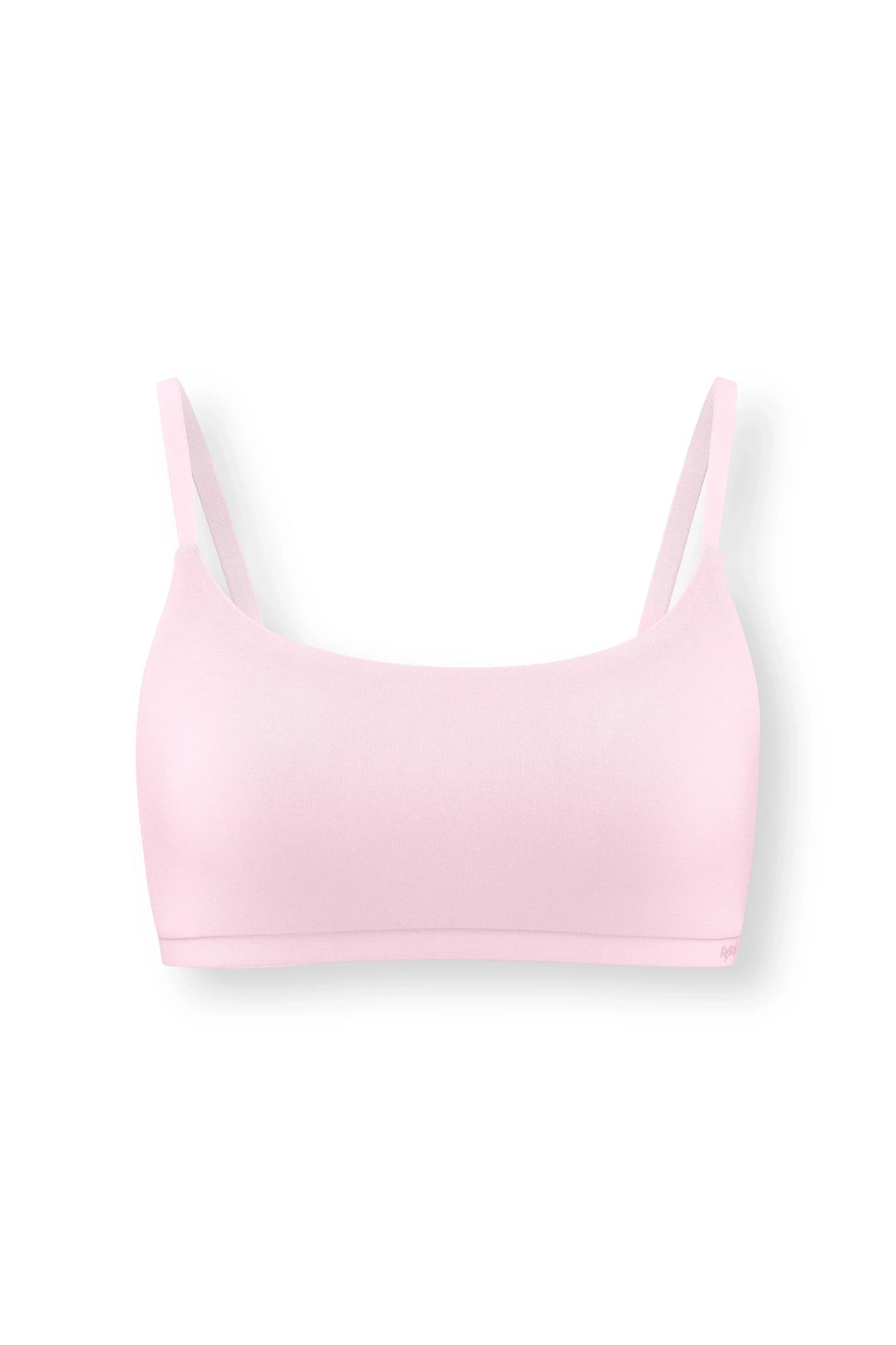 Women's Scoop Neck Bralette in Peony